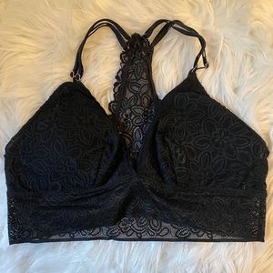 Aerie Black Bralette